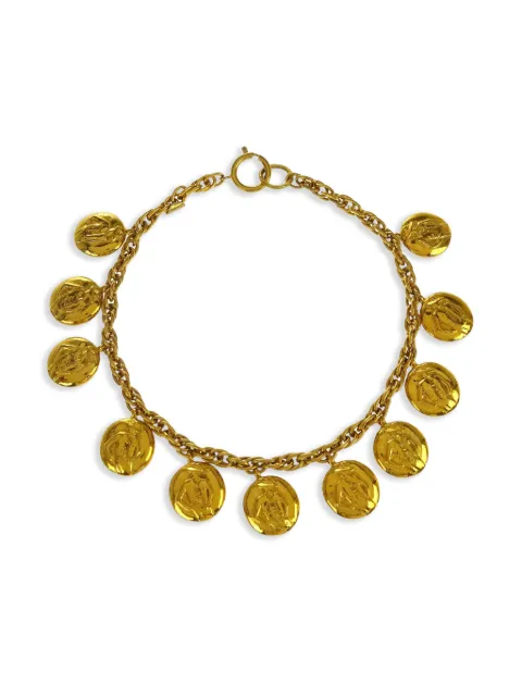 CHANEL Pre-Owned 1990-2000s medallion-detailed necklace