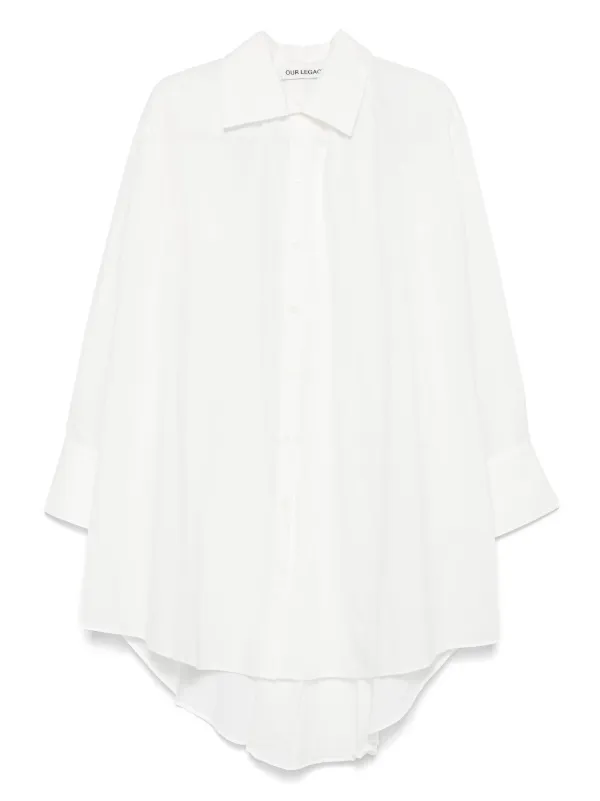 OUR LEGACY Gale Dress in White