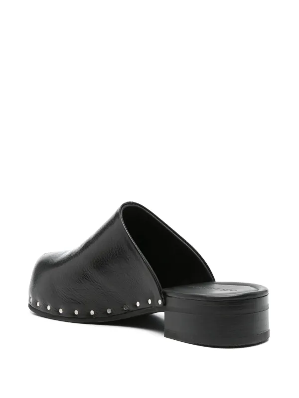 OUR LEGACY Naoto Clogs | Black | FARFETCH