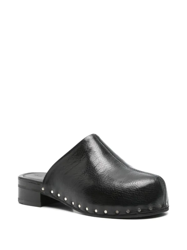 【関税込み】OUR LEGACY ブラック Naoto クロッグ OUR LEGACY Naoto Clogs | Black | FARFETCH