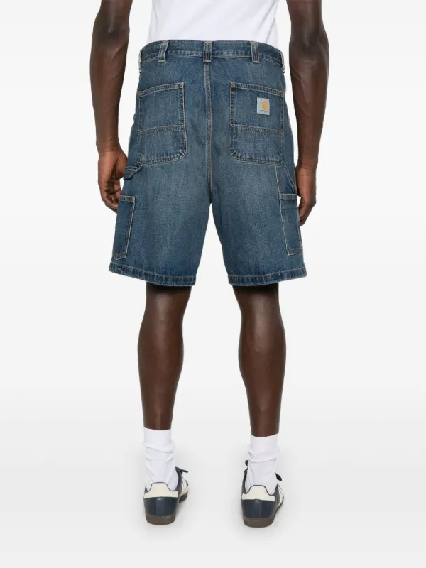 Carhartt デニムショートパンツ アメリカ製 古着 Carhartt デニム ワーク ペインター ショーツ ショート パンツ