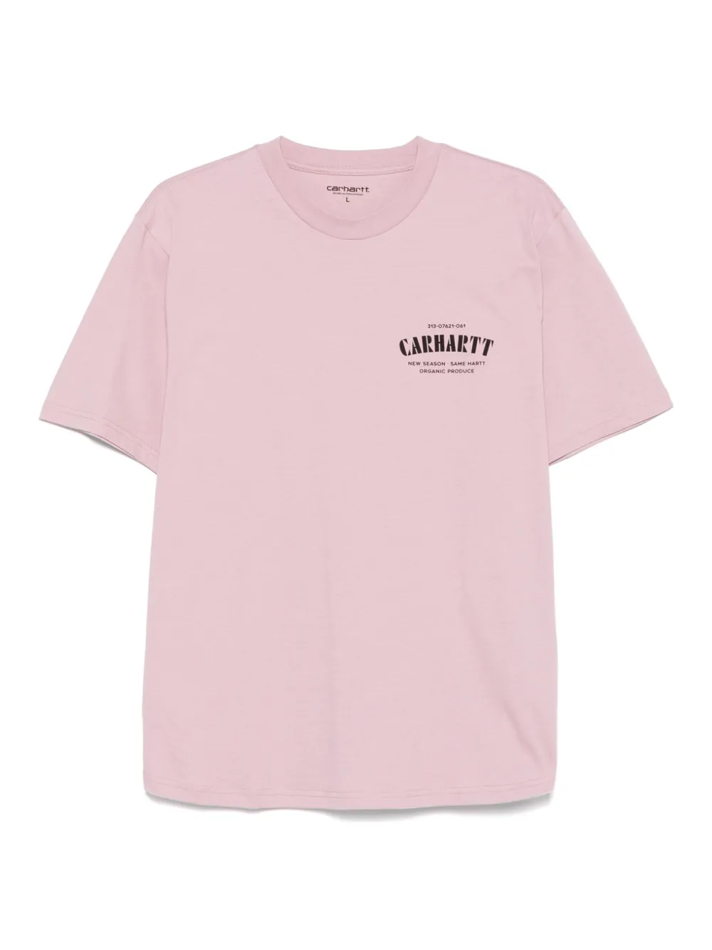 Carhartt WIP playera Catalog C Logo | rosado | Image 1