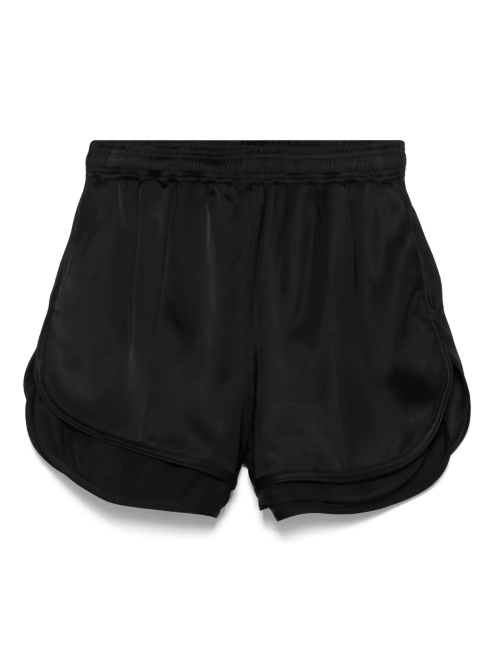 Jil Sander Shorts met print Zwart