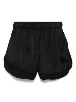 ショートパンツ JIL SANDER Women Shorts  Burmudas J02KA0294 J65005001 Black Jil Sander high-waist Bermuda Shorts | Black | FARFETCH