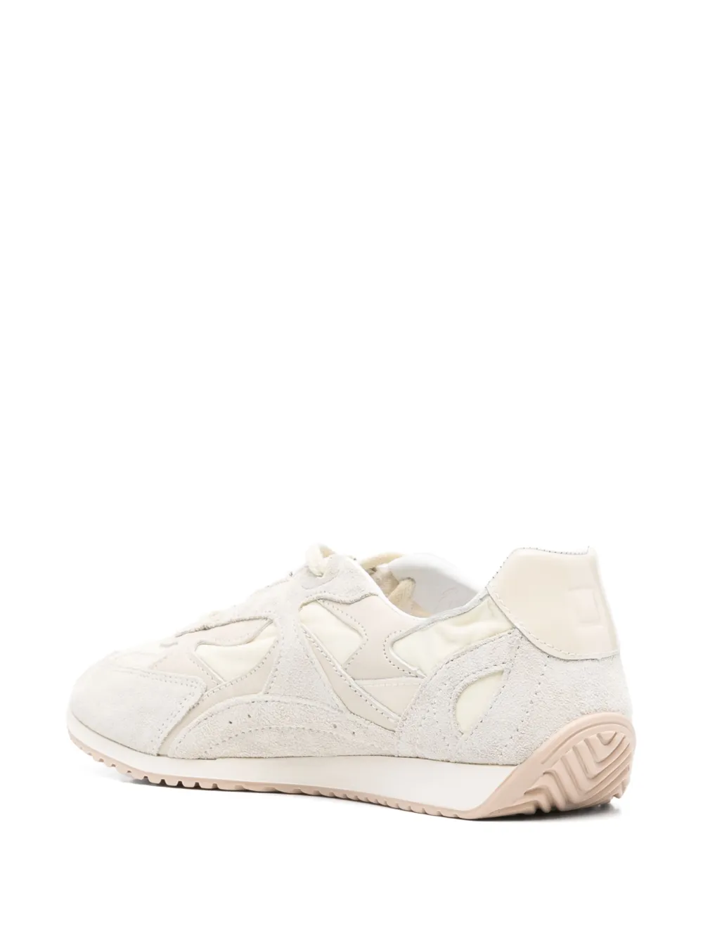 D.A.T.E. Sneakers met vlakken Beige
