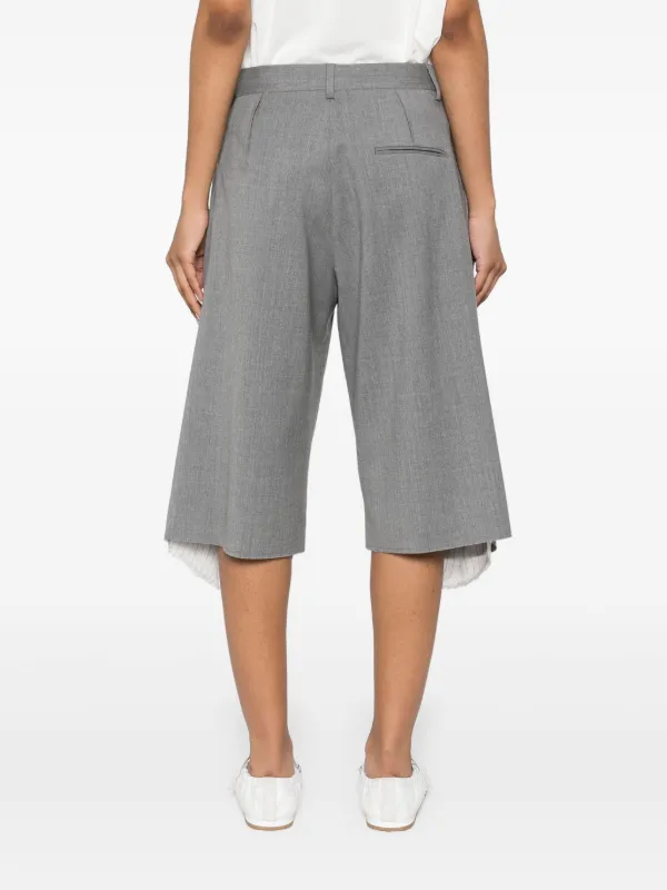 【関税込み】ALAINPAUL グレー Knee テーラードショートパンツ ALAINPAUL Knee Tailored Shorts | Grey | FARFETCH TW