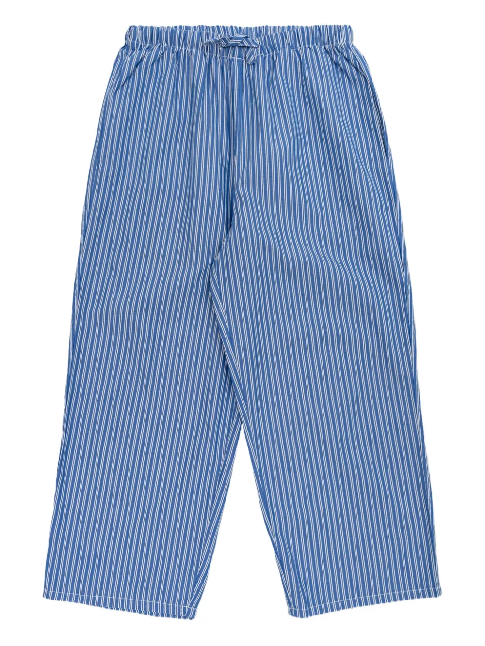 American Vintage Kids Gestreepte broek Zwart