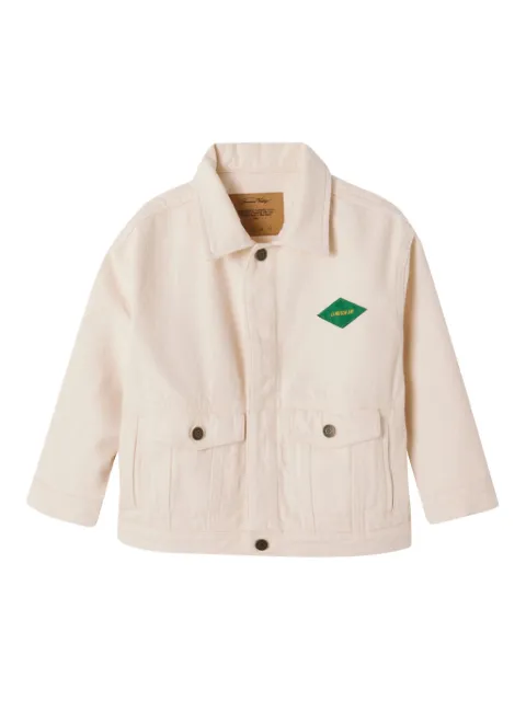 American Vintage Kids logo-patch jacket