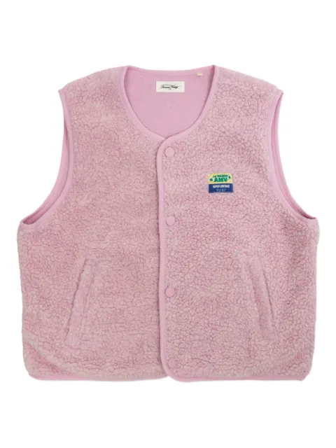 American Vintage Kids fleece gilet