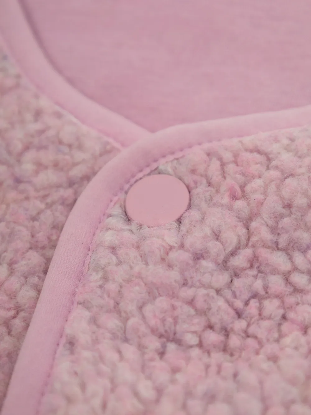 American Vintage Kids Fleece gilet Roze