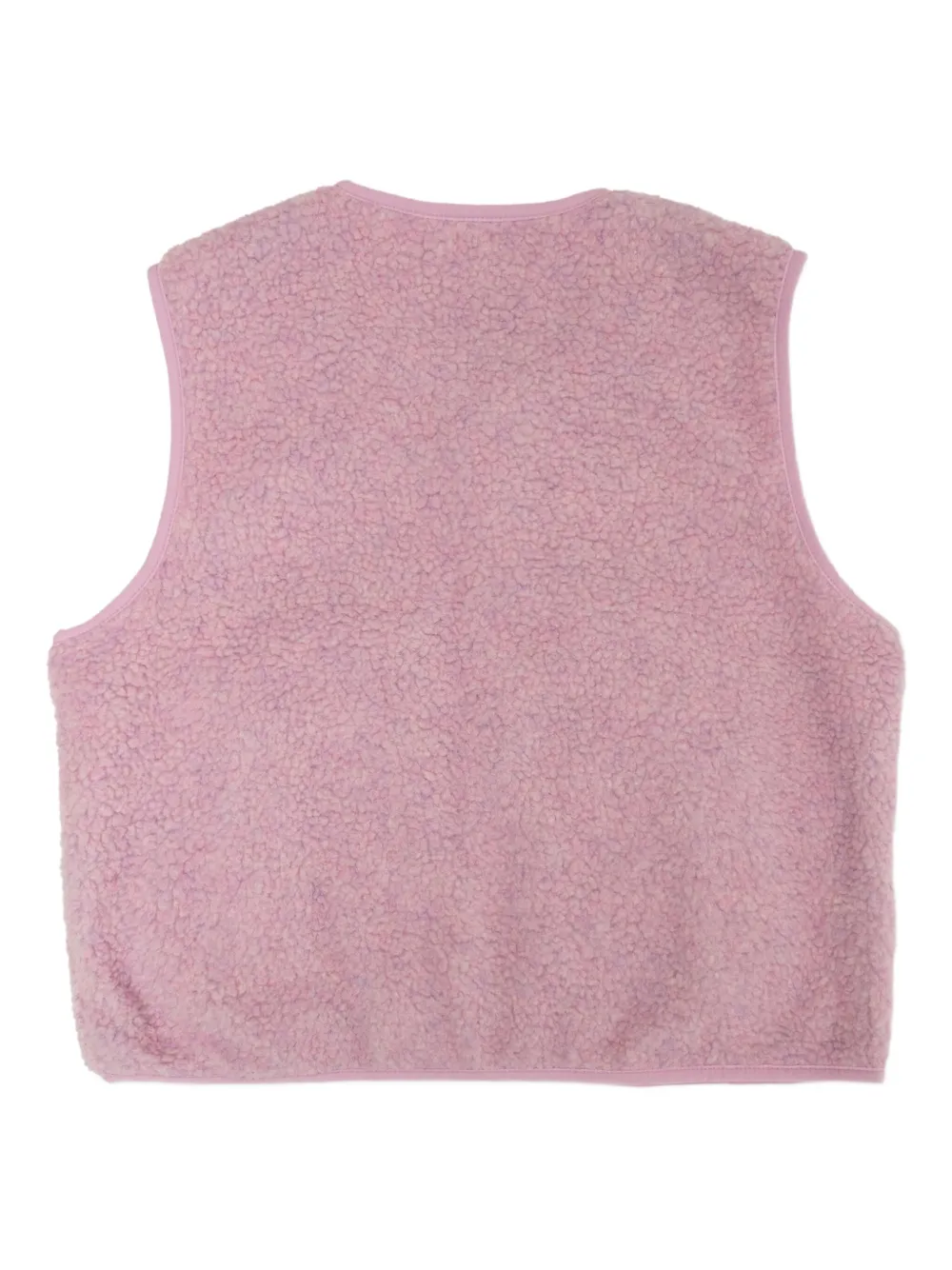 American Vintage Kids Fleece gilet Roze