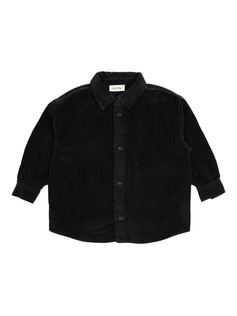 American Vintage Kids オーガニックコットン シャツ - ブラック American Vintage Kids オーガニックコットン シャツ - ブラック