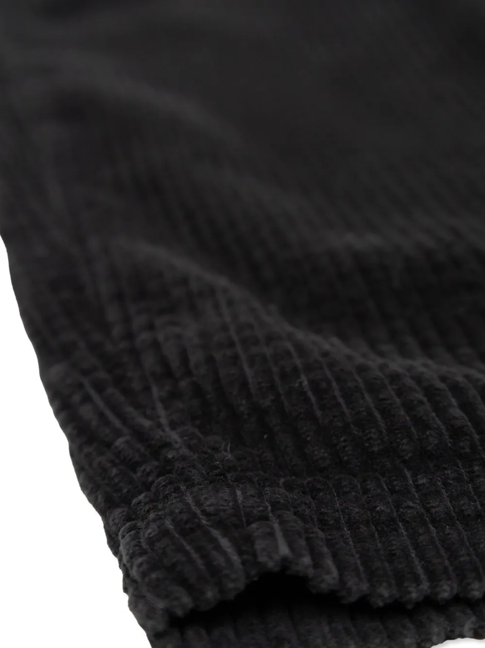 American Vintage Kids Ribfluwelen broek Zwart