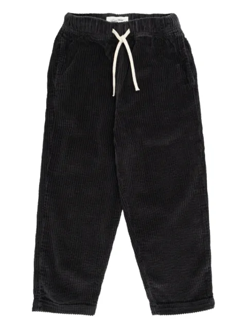 American Vintage Kids pantalon en velours côtelé
