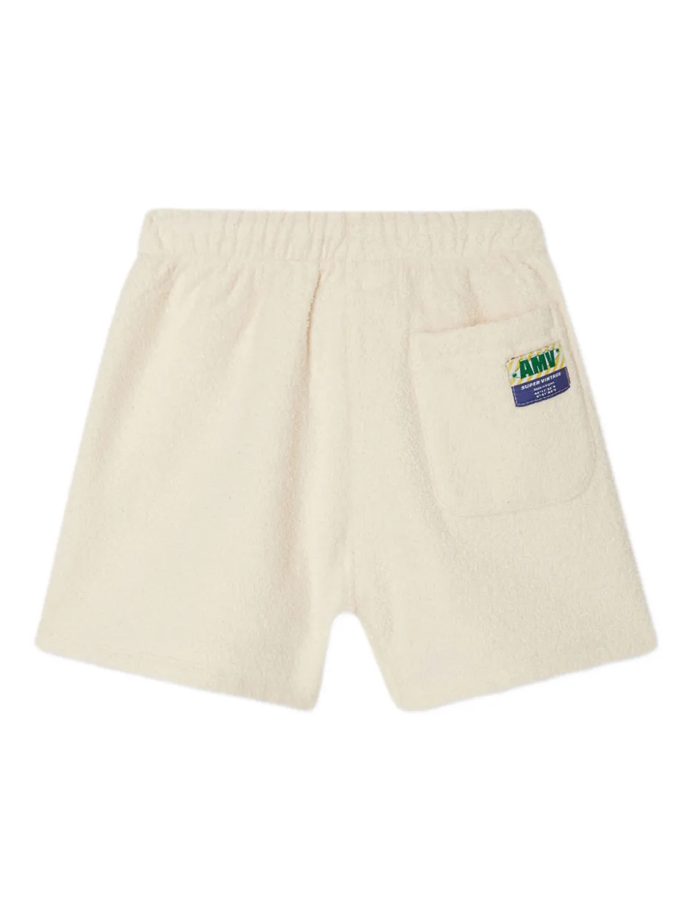 American Vintage Kids Shorts met logo Beige