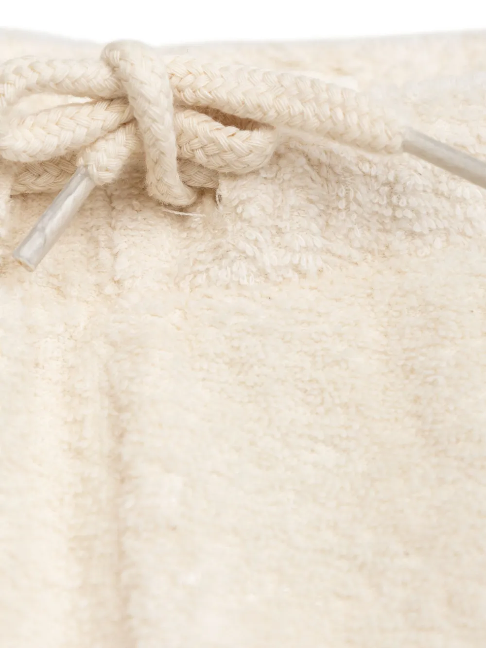 American Vintage Kids Shorts met logo Beige