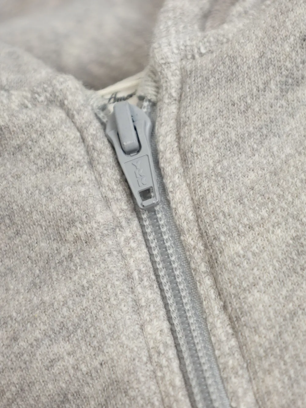 American Vintage Kids Hoodie met logo Grijs