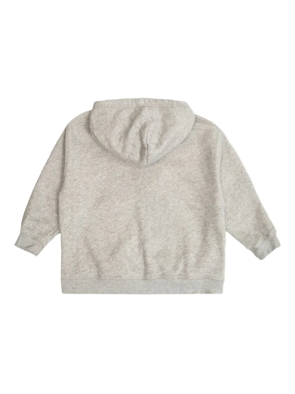 American Vintage Kids Hoodie met logo Grijs