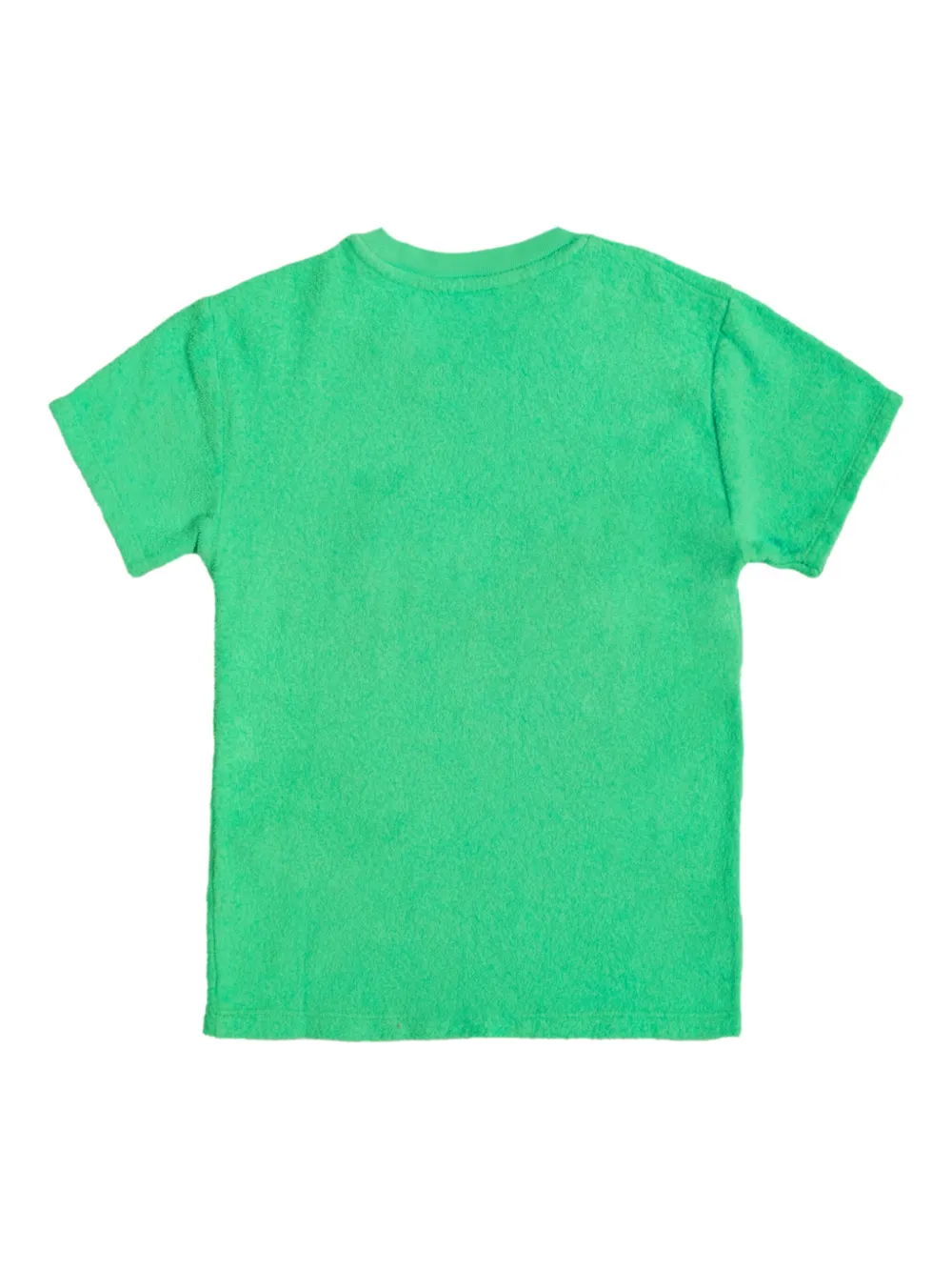 American Vintage Kids Badstof T-shirt Groen