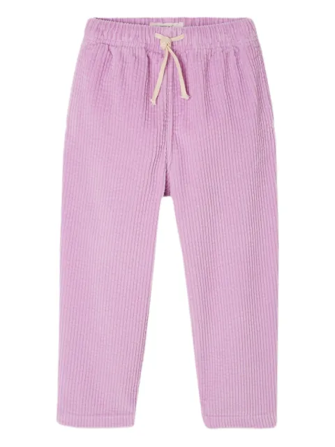 American Vintage Kids pantalon en velours côtelé