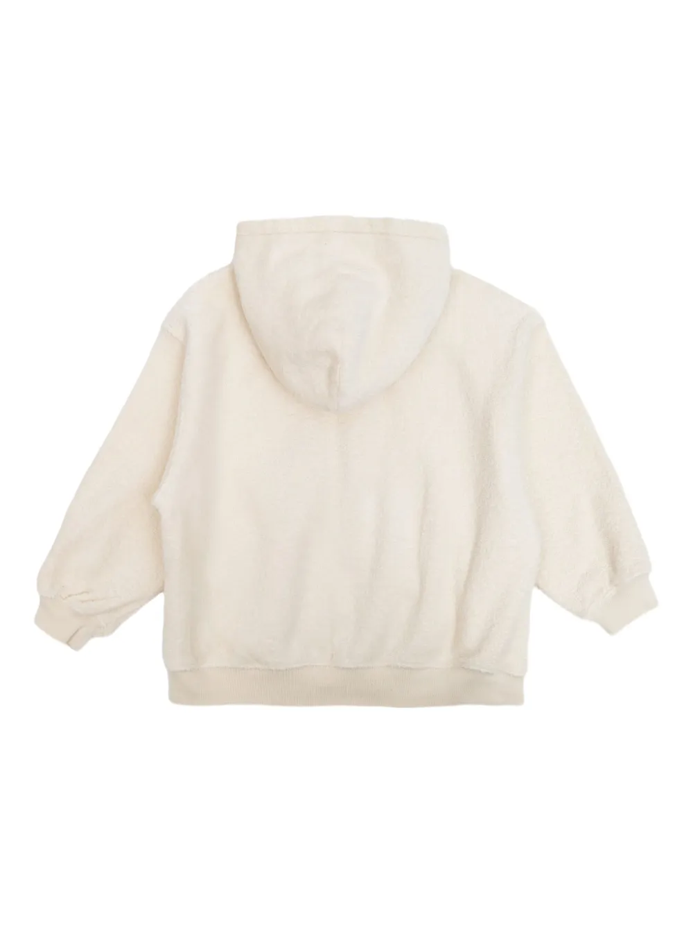 American Vintage Kids Fleece hoodie Beige