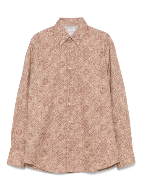 Brunello Cucinelli paisley-print shirt