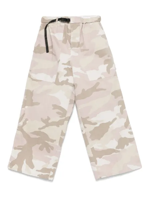 White Sand pantalones con estampado militar
