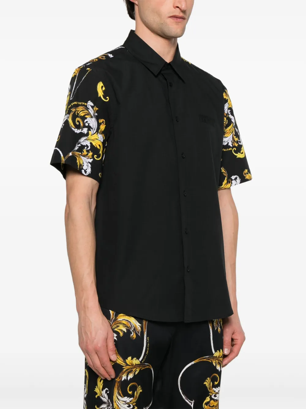 VERSACE JEANS COUTURE BAROCCO-PRINT SHIRT