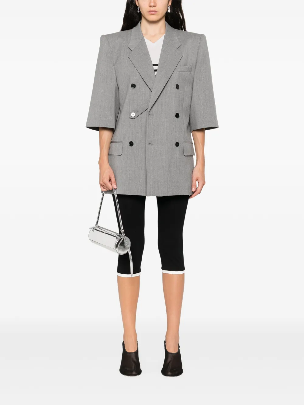 ALAINPAUL double-breasted tailored blazer | Blazers | Image 2