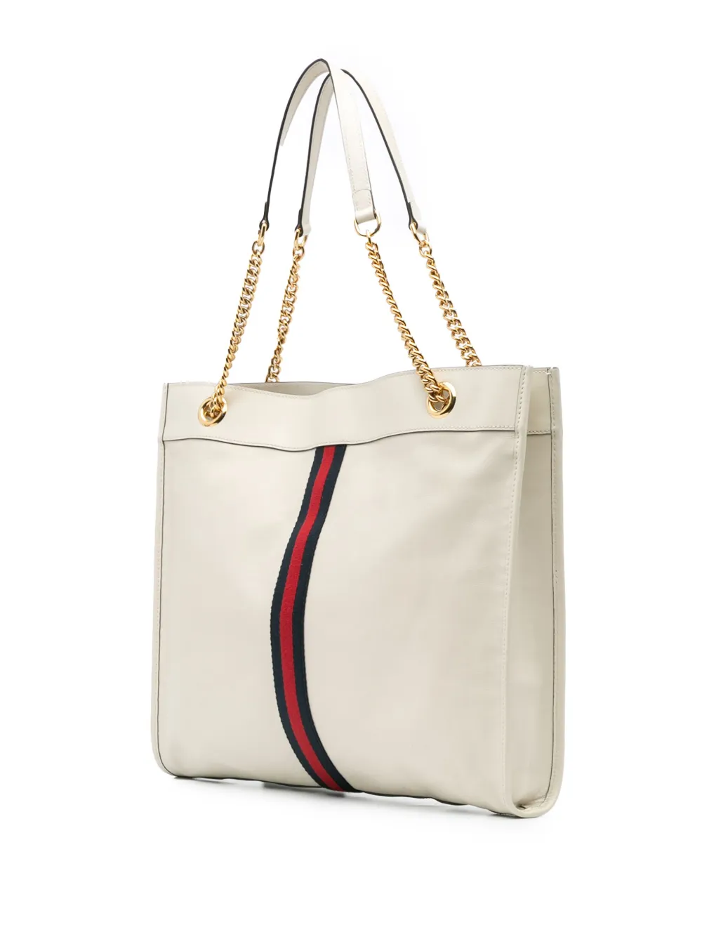 Gucci Pre-Owned شنطة عملية 'راجا' جلد ويب كبيرة 2024-2016 | كلاسيكيات | Image 2