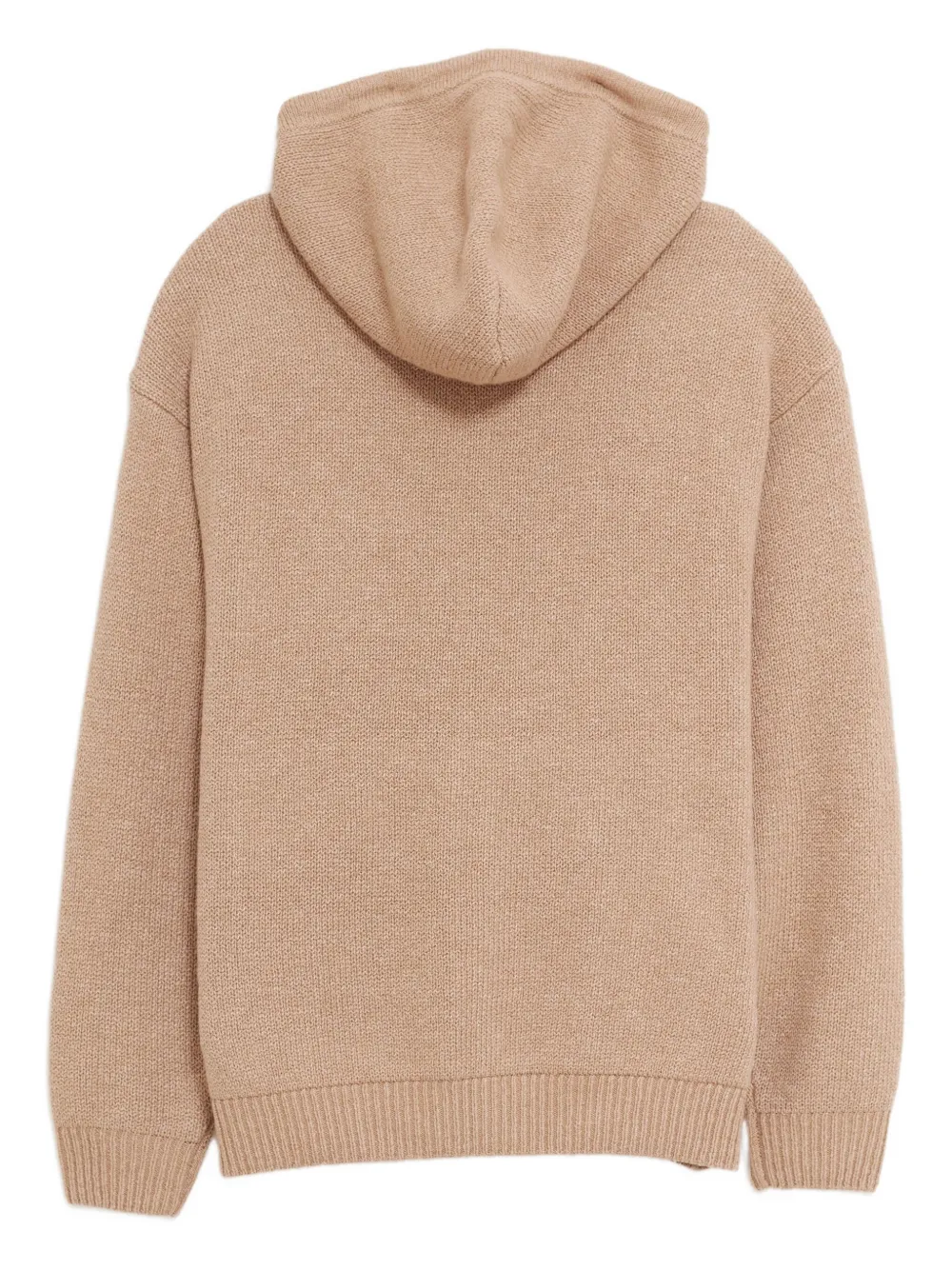 Stüssy Sweater met rits en capuchon Beige