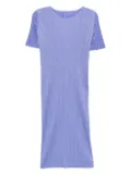 Pleats Please Issey Miyake March midi dress - Blue