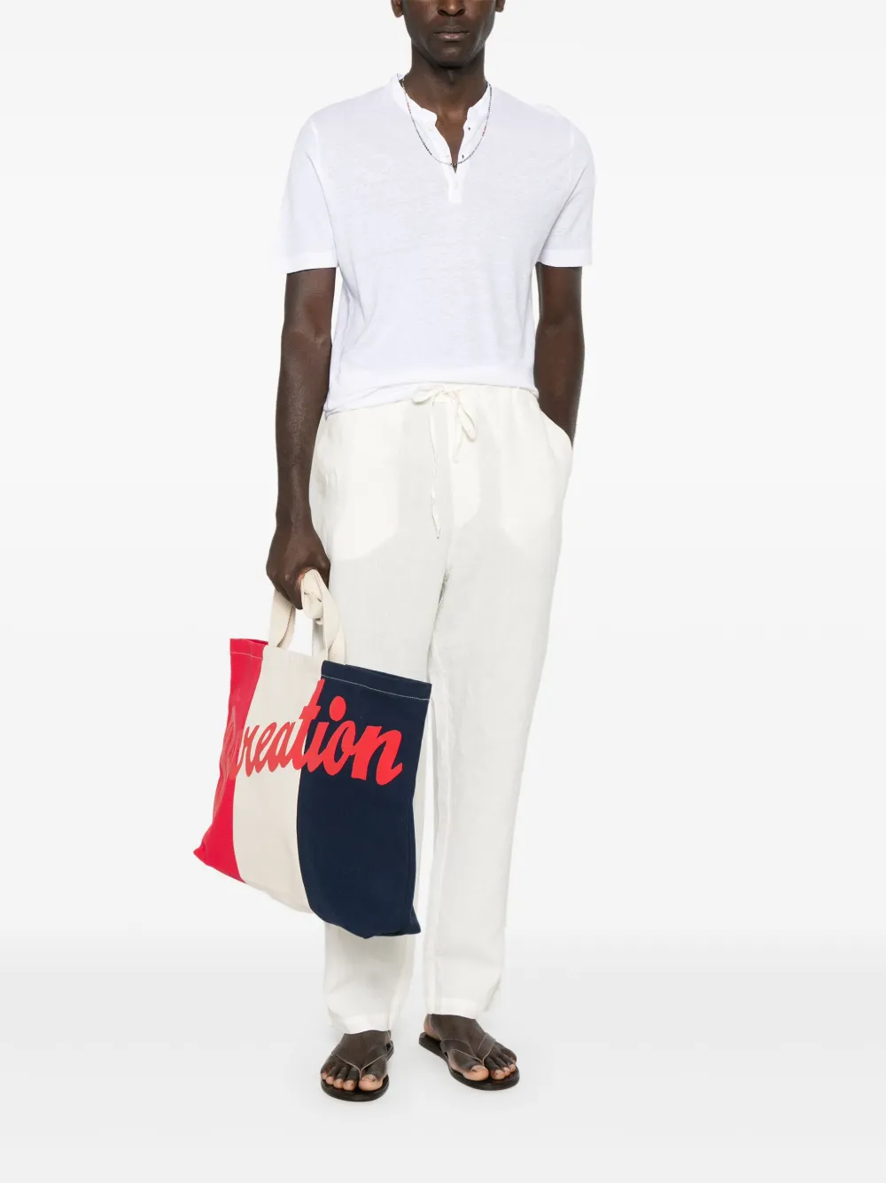 120% Lino playera Henley | Playeras | Image 2