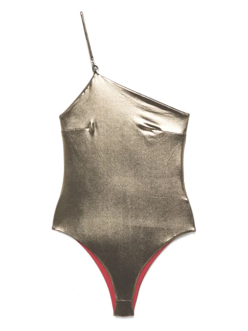 Maillot de bain à effet métallisé - Patrizia Pepe - Modalova