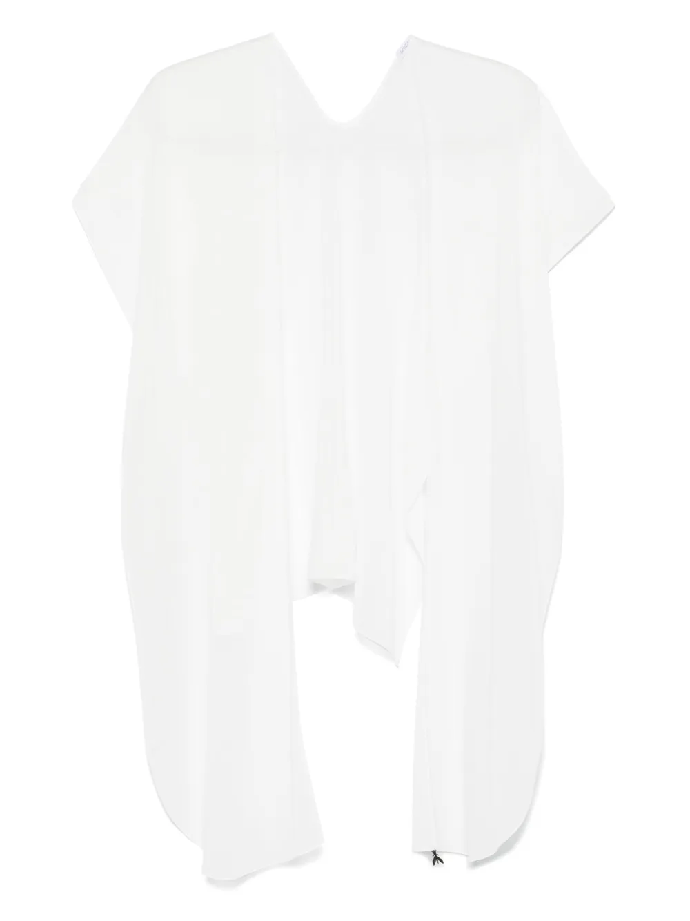 Patrizia Pepe Asymmetrische blouse Wit