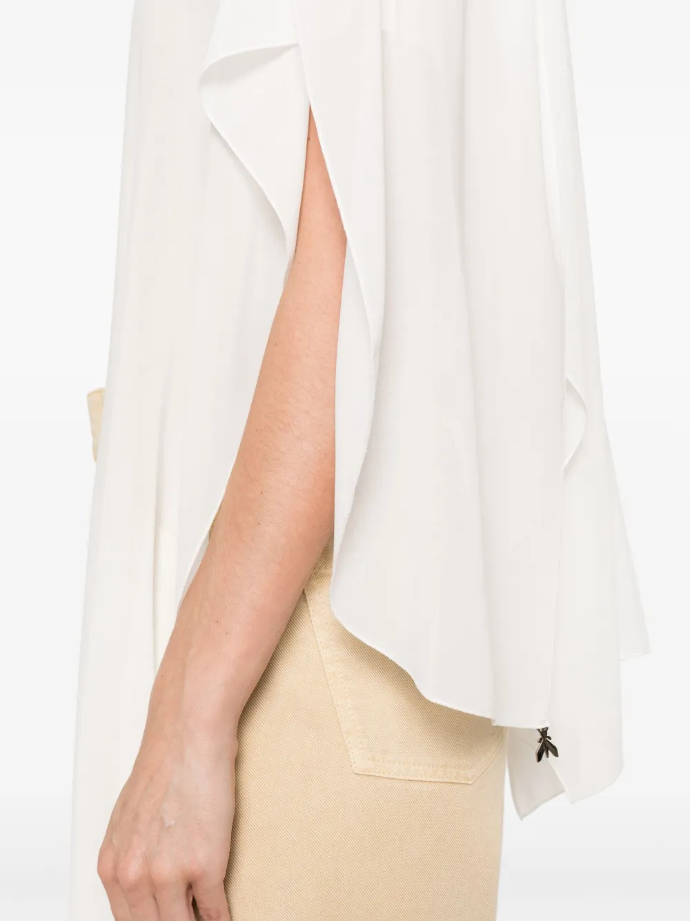 PATRIZIA PEPE ASYMMETRIC BLOUSE
