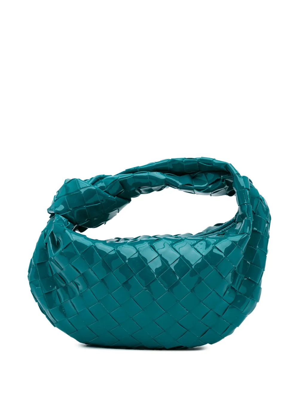 2012-2024 Mini Patent Intrecciato Jodie hobo bag