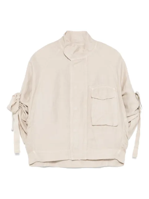 120% Lino linen-blend jacket