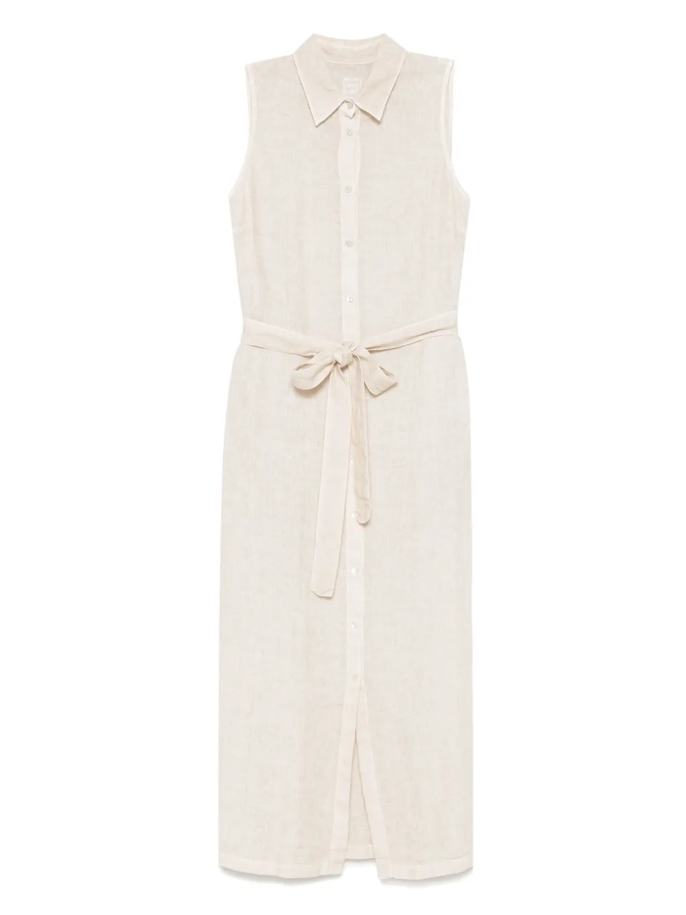 120% Lino Linen Midi Dress