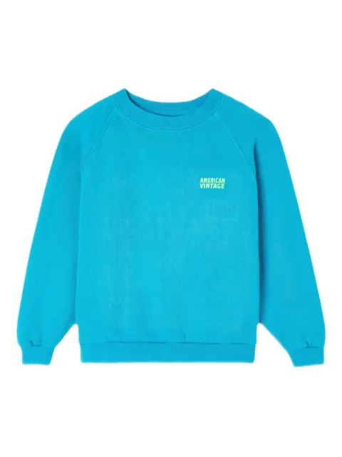 American Vintage Kids logo sweatshirt