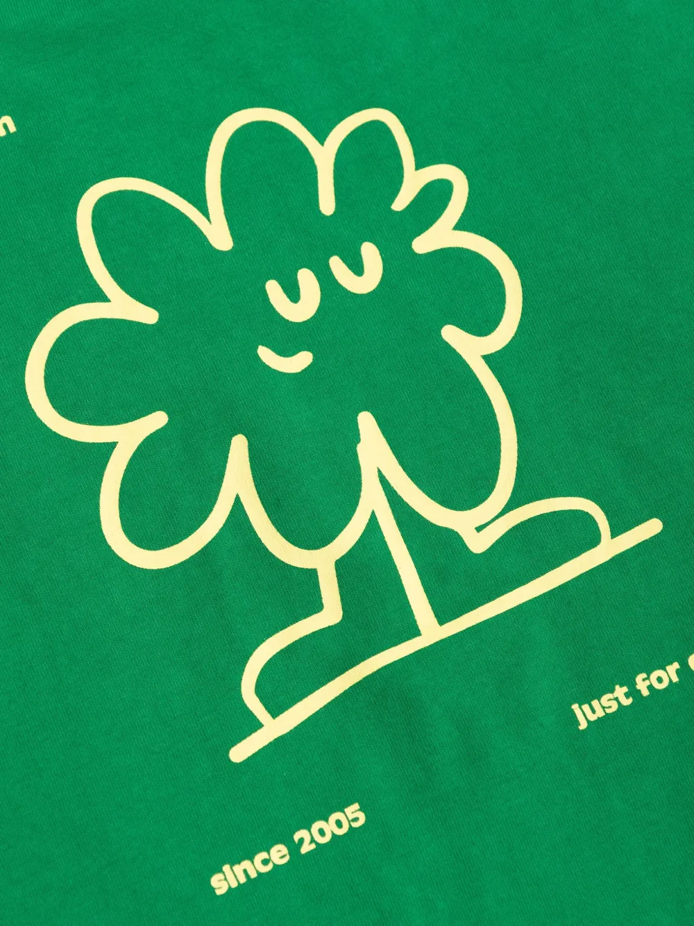 American Vintage Kids T-shirt met grafische print Groen