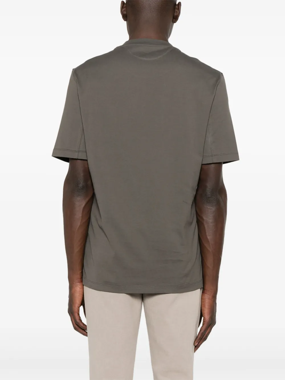 Brunello Cucinelli Katoenen T-shirt Groen