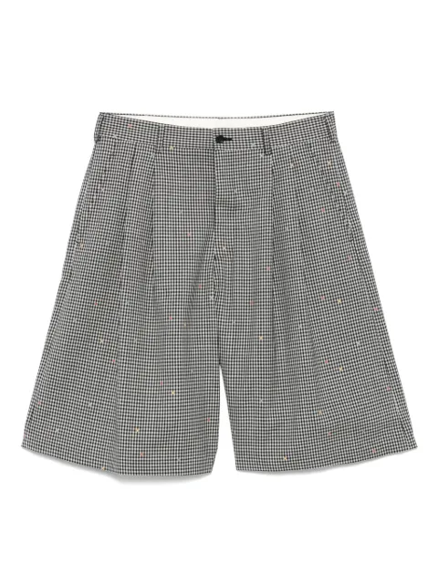 Comme des Garçons Homme Plus plaid tailored shorts