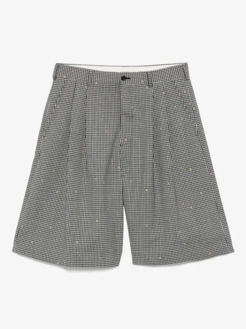 Comme des Garçons Homme Plus plaid tailored shorts