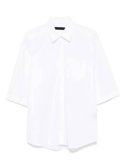 ALAINPAUL camisa con logo bordado