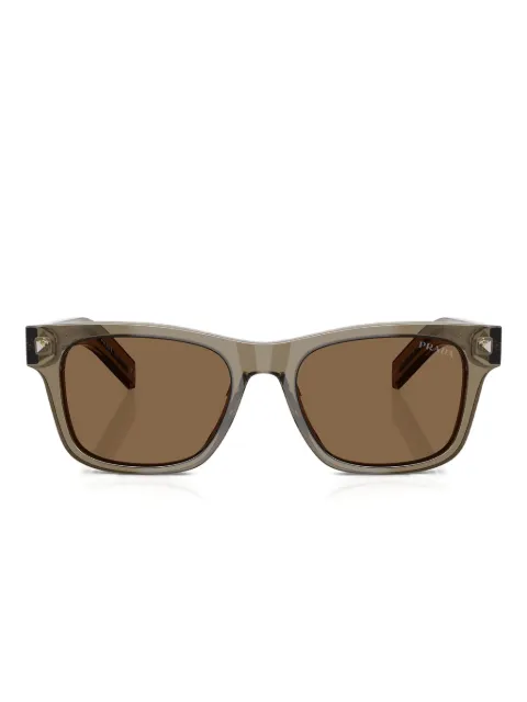 Prada Eyewear transparent square sunglasses