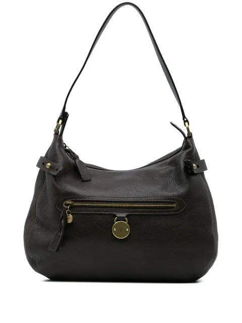 Mulberry Pre-Owned 2000-2024 레더 소머셋 호보 숄더 백