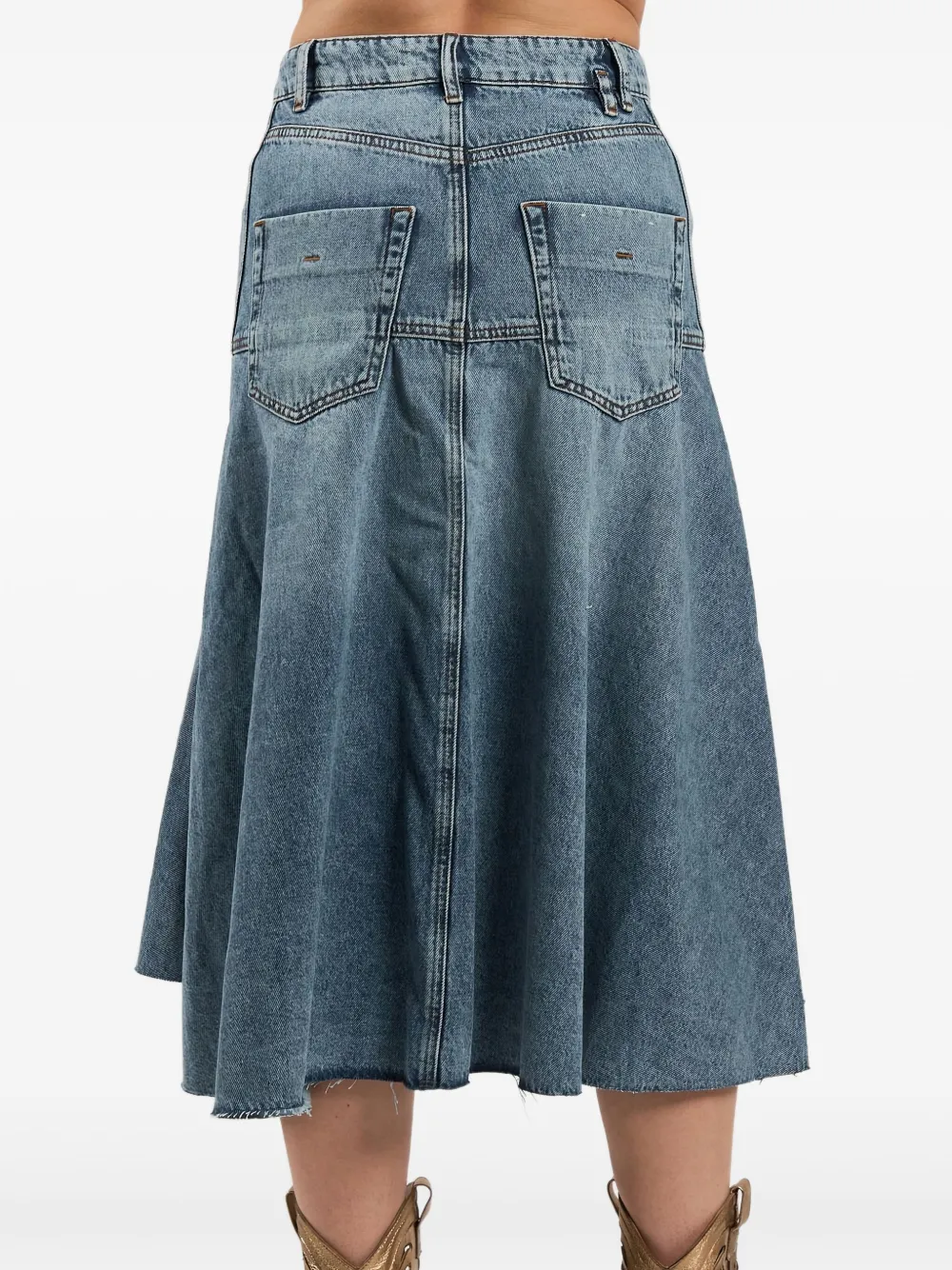 TELA COTTON MIDI SKIRT