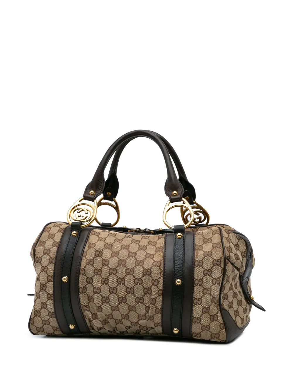 Gucci Pre-Owned 2016-2024 Medium GG Canvas Interlocking G boston bag | Pre-Owned | Image 2