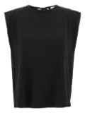 Nude cotton t-shirt - Black